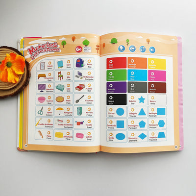 Libro Educativo Interactivo en Español para Niños