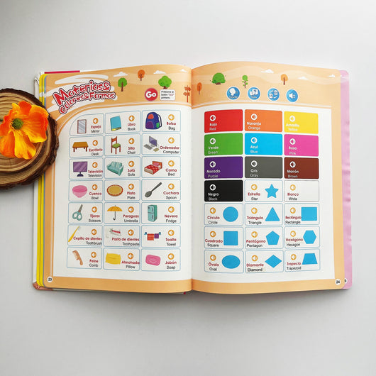Libro Educativo Interactivo en Español para Niños