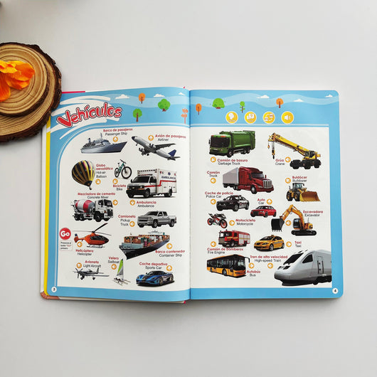 Libro Educativo Interactivo en Español para Niños