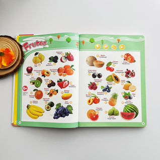 Spanish Interactive Educational Book for Kids