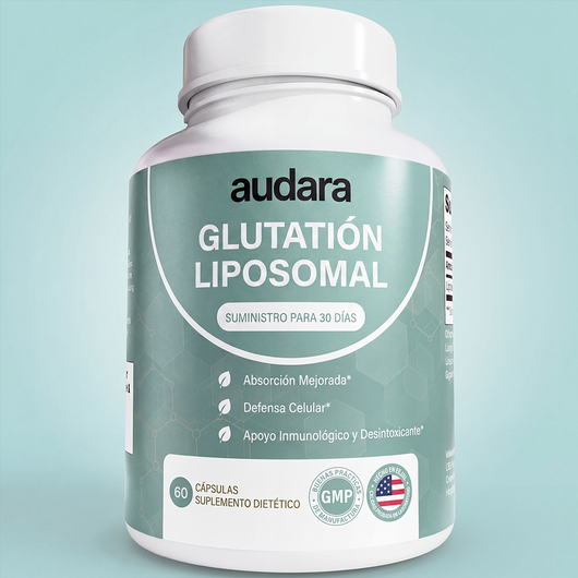 Liposomal glutathione promotes a more even and radiant skin tone from within.