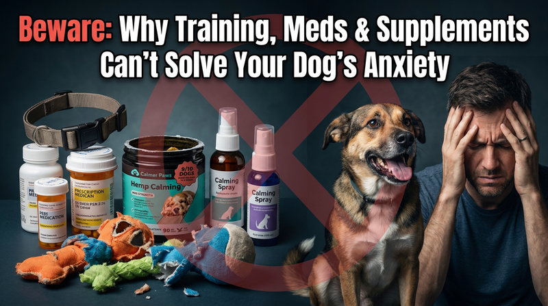 2. Beware: Why Training, Meds & Supplements Can't Solve Your Dog's Anxiety For Good
