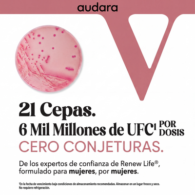 Renew Life Probiótico Vaginal para Mujeres - Ultimate Flora
