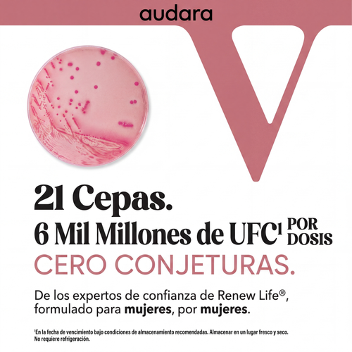 Renew Life Probiótico Vaginal para Mujeres - Ultimate Flora
