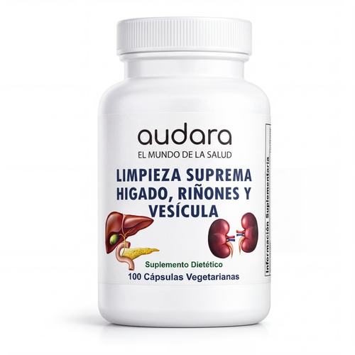 New Life Limpieza Suprema Hígado Riñones y Vesícula, Raíz de Diente de León y Cardo Mariano, 100 Cápsulas Vegetales Suplemento Dietético