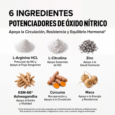 Selerb Suplemento NAD+ para Hombres – Con Liposomal-NAD+, CoQ10, L-Carnitina, L-Arginina, Maca y Ashwagandha Fitness