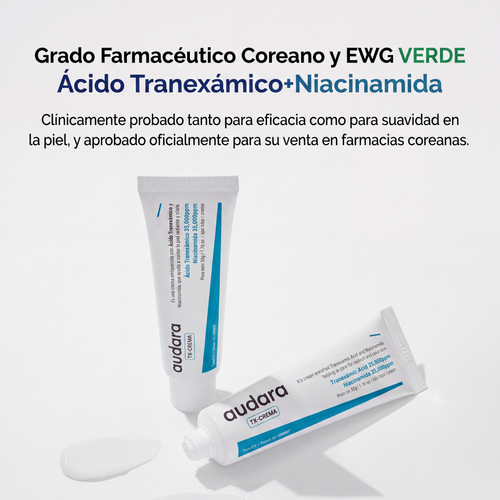 Crema 50ml, Cuidado de Manchas Oscuras e Hiperpigmentación con Ácido Tranexámico y Niacinamida