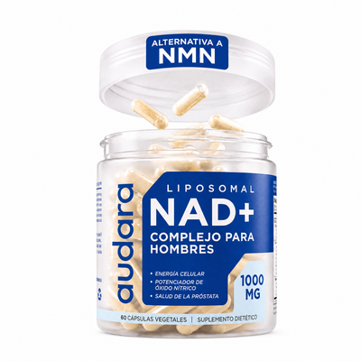 Selerb Suplemento NAD+ para Hombres – Con Liposomal-NAD+, CoQ10, L-Carnitina, L-Arginina, Maca y Ashwagandha Fitness